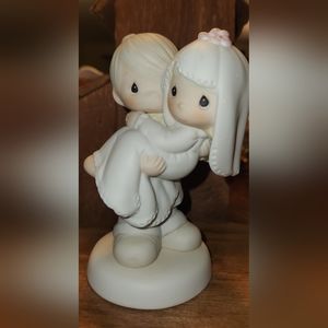 1982 Precious Moments "Bless You Two" Figurine